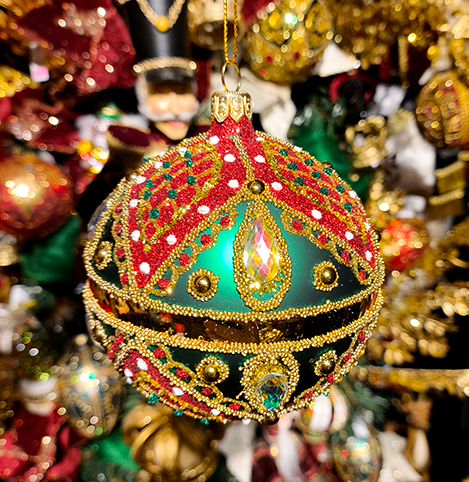 Polish Glass Art Weihnachtskugeln